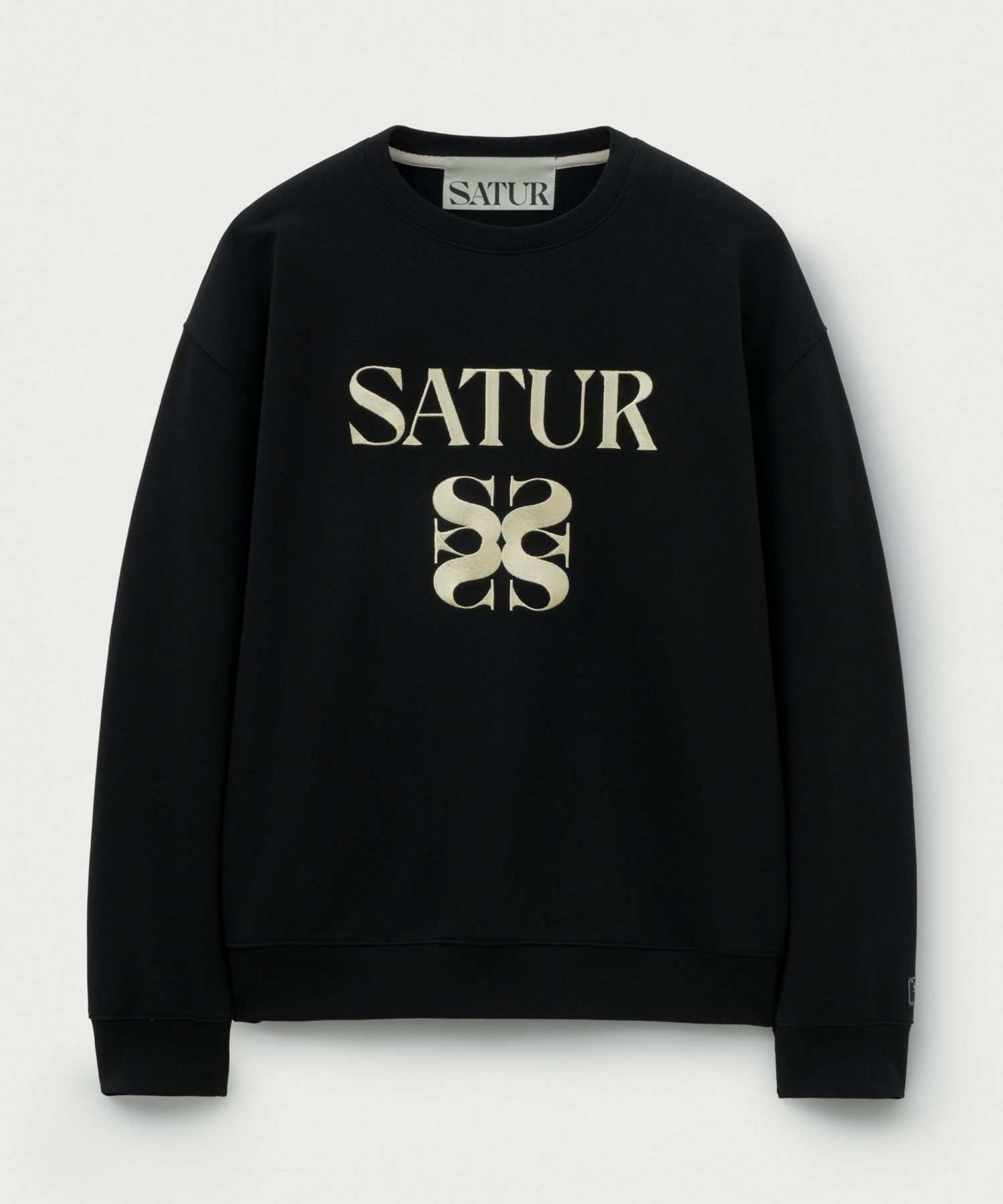 トップス SATUR Classic Logo Sweatshirt MUSINSA公式 | SATUR classic logo sweatshirt classic black