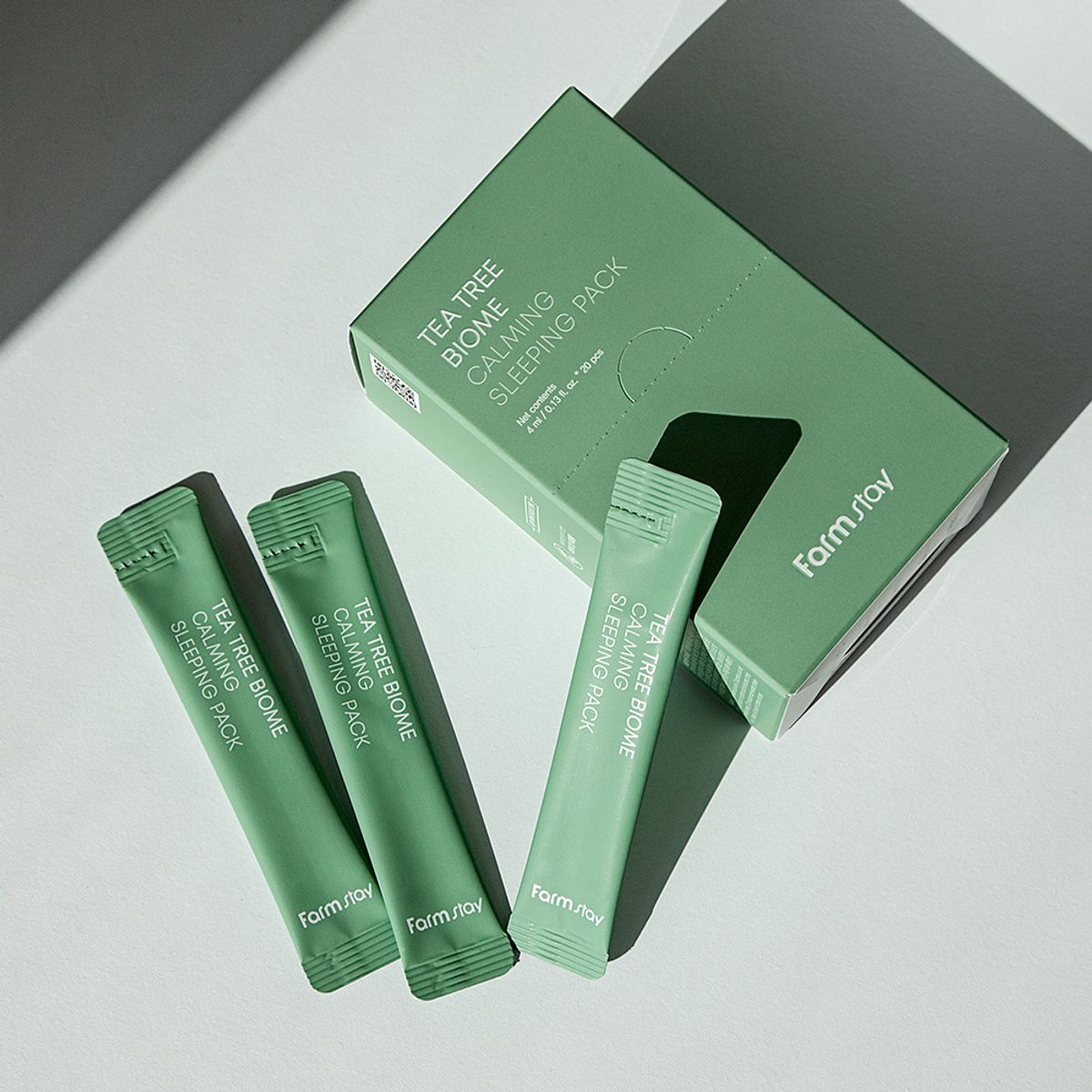 팜스테이(FARMSTAY) 티트리 바이옴 카밍 슬리핑 팩 4ml*20매