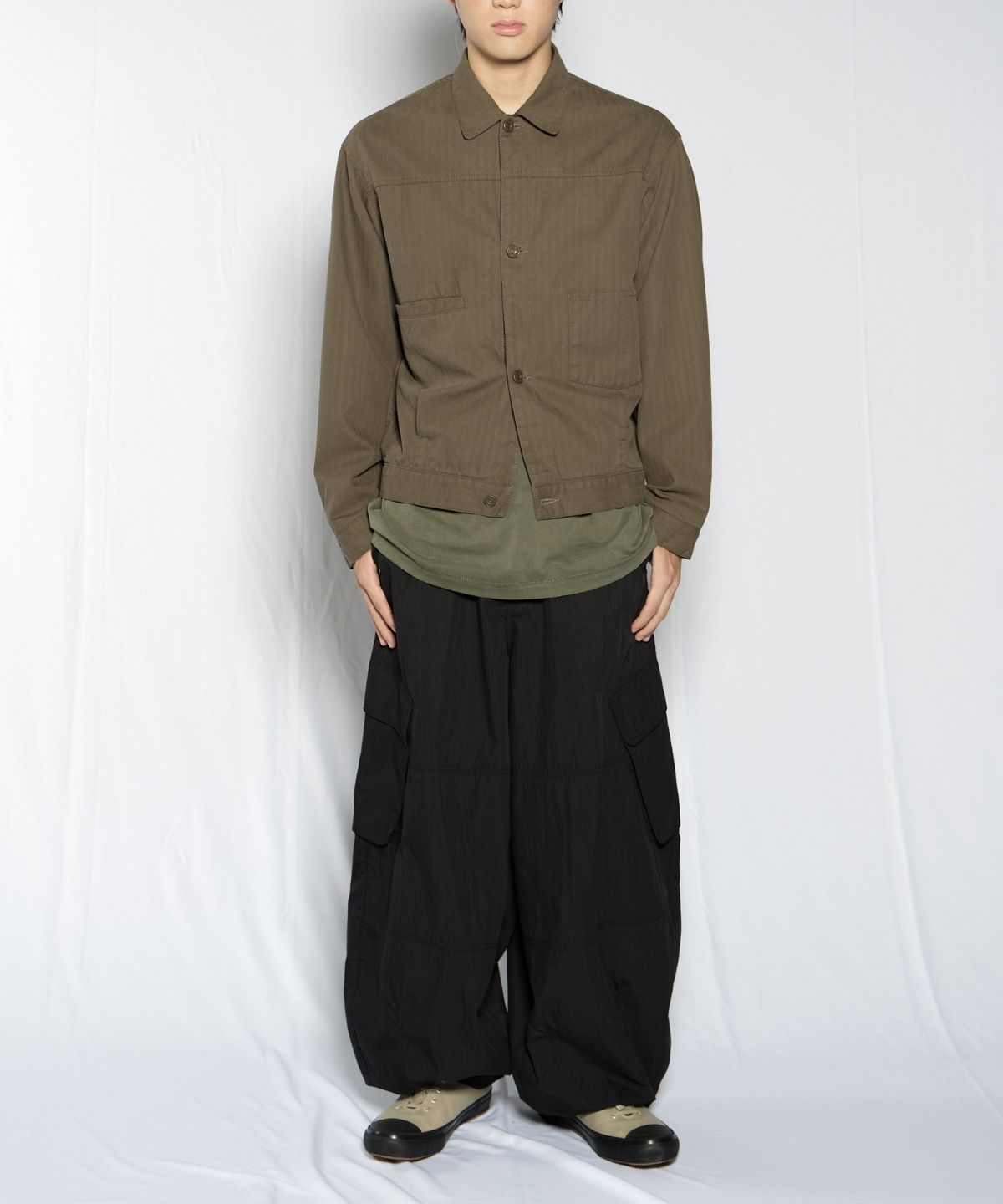 이스트서비스샵(eastserviceshop) Maximal Ballon Cargo Pants - Black
