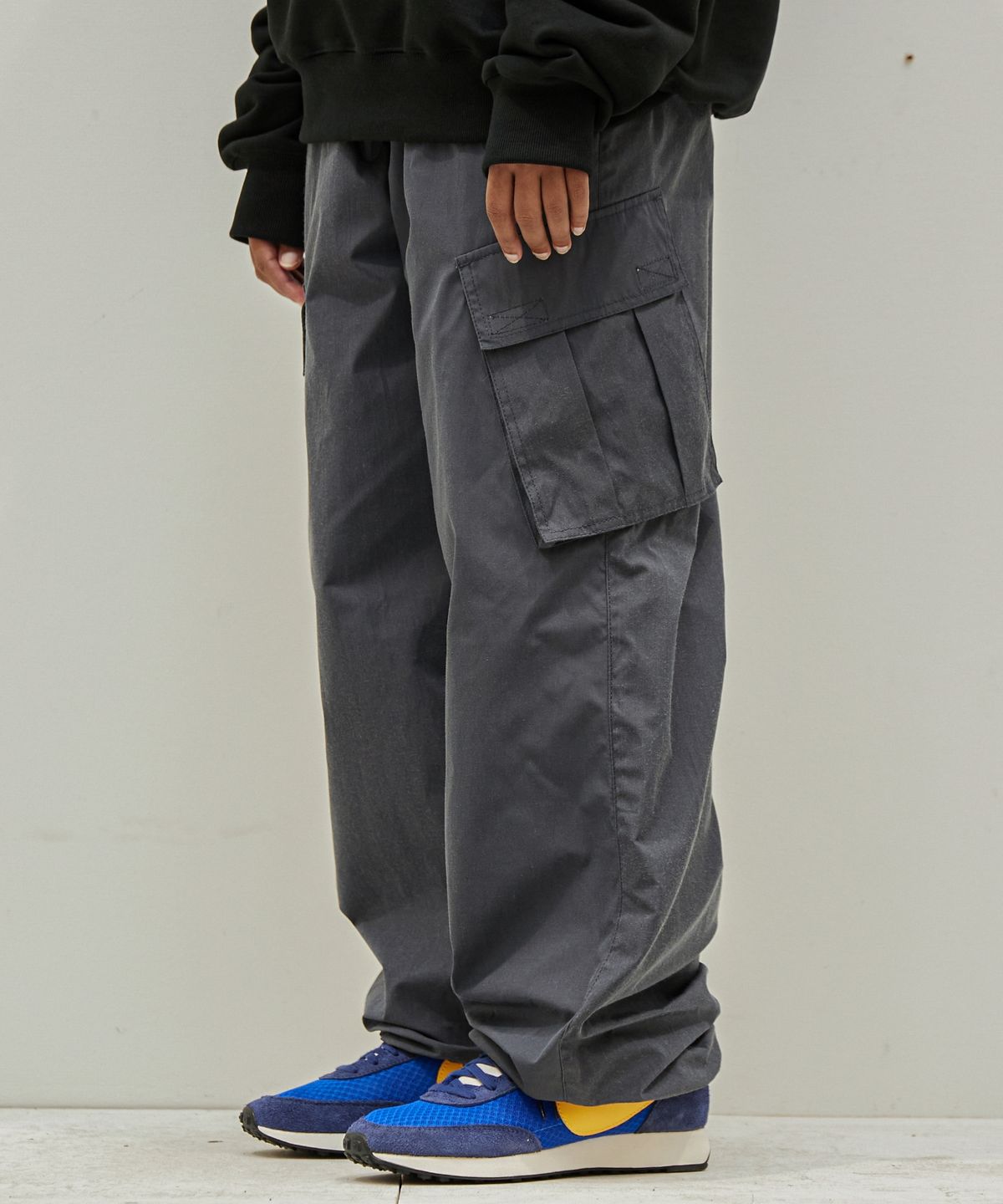 이스트서비스샵(eastserviceshop) Cargo Cotton Pants - D/Blue