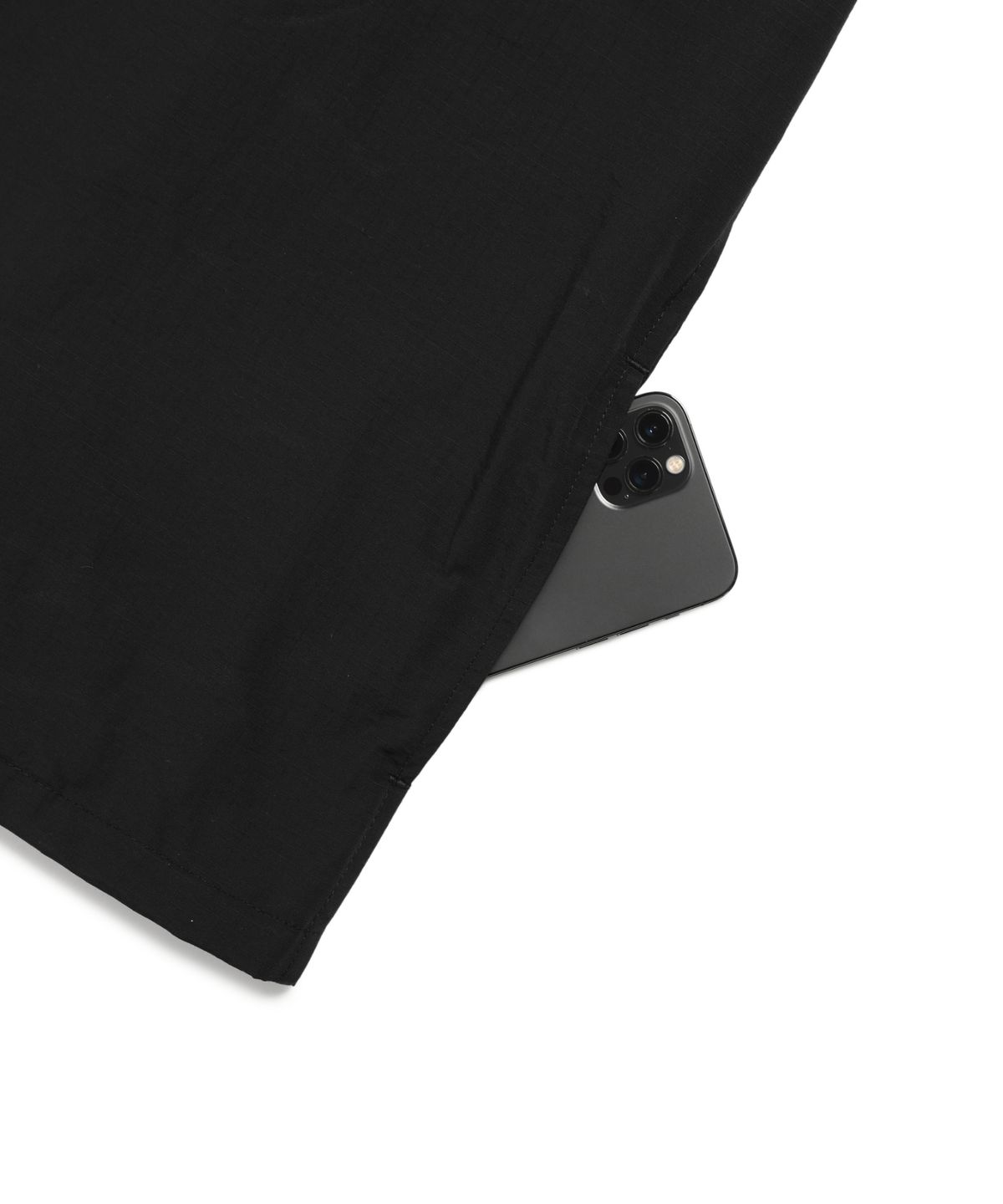 이스트서비스샵(eastserviceshop) Side Pocket Long Shirt - Black