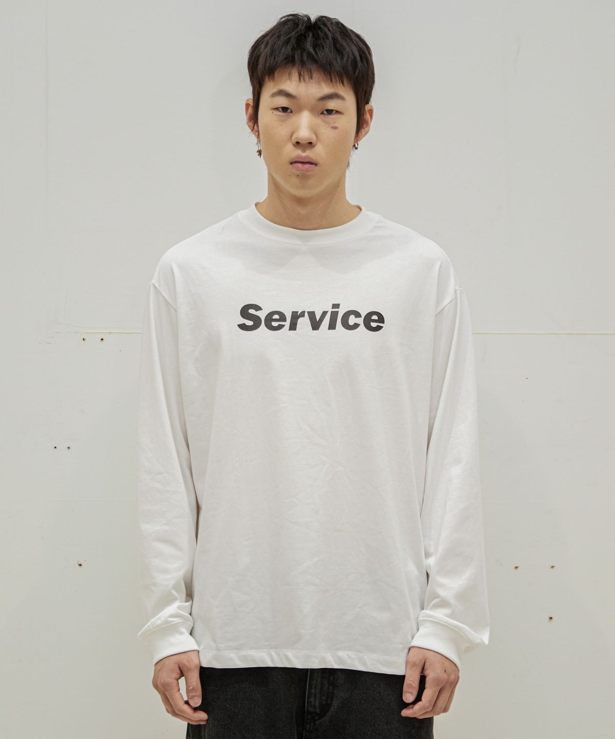 이스트서비스샵(eastserviceshop) Symbol Long Sleeve - White