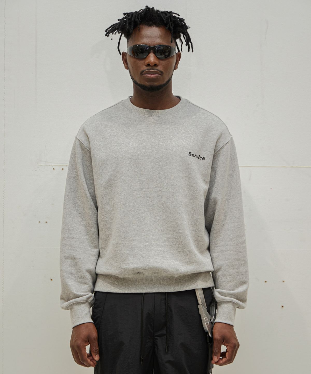 이스트서비스샵(eastserviceshop) Mini Symbol Sweatshirt - Melange Grey