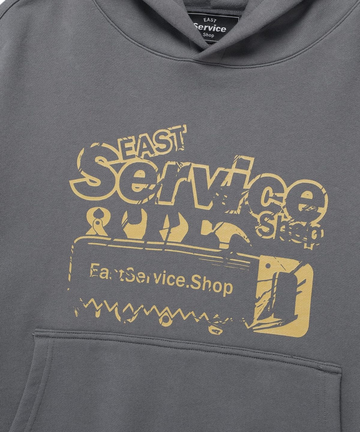 이스트서비스샵(eastserviceshop) Tool Graphic Hoodie - Charcoal
