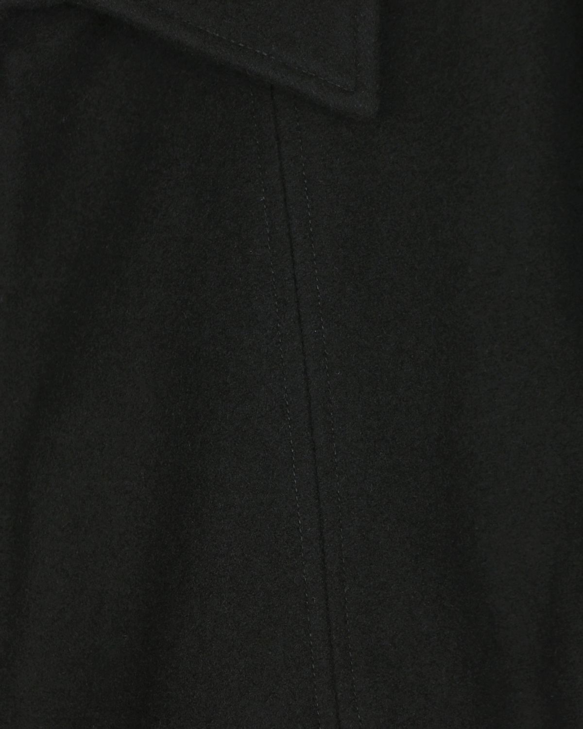비슬로우(BESLOW) WOOL WIDE COLLAR HARRINGTON JACKET BLACK