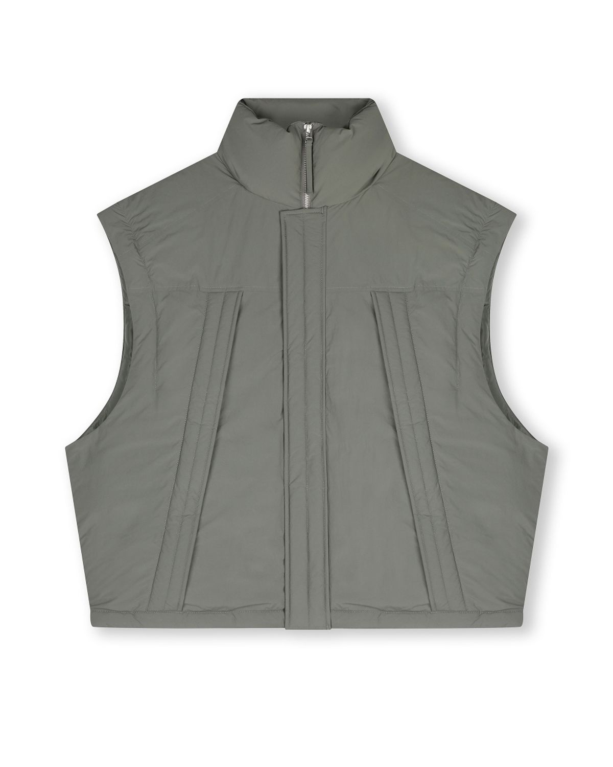 비슬로우(BESLOW) DETACHABLE MONSTER SHORT DOWN PARKA KHAKI