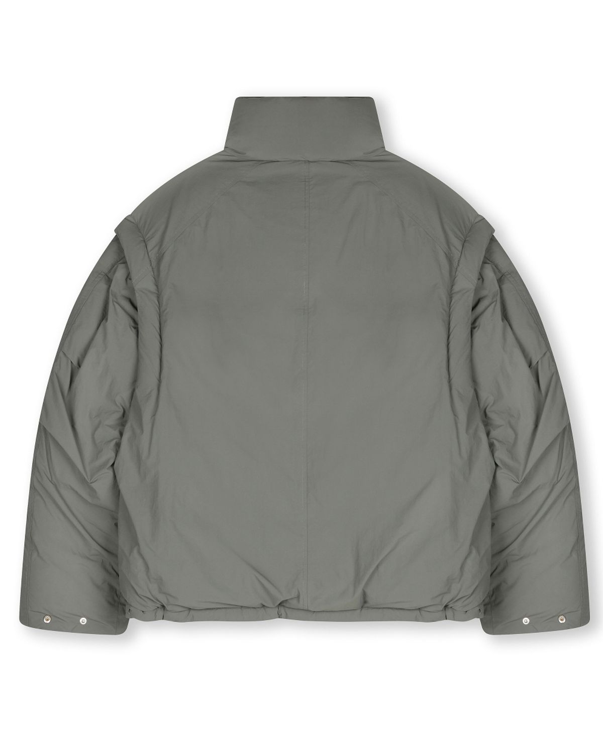 비슬로우(BESLOW) DETACHABLE MONSTER SHORT DOWN PARKA KHAKI