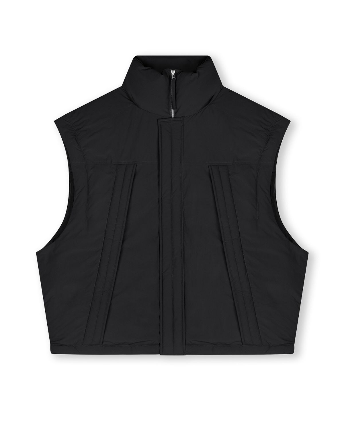 비슬로우(BESLOW) DETACHABLE MONSTER SHORT DOWN PARKA BLACK