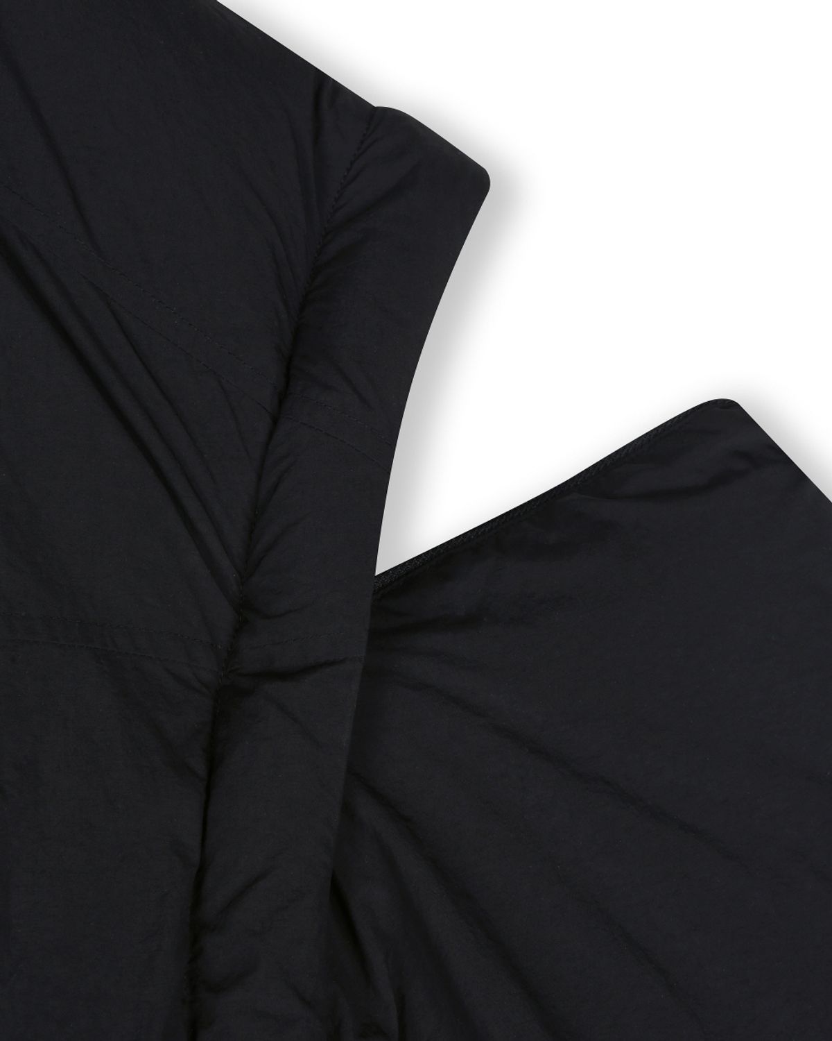 비슬로우(BESLOW) DETACHABLE MONSTER SHORT DOWN PARKA BLACK