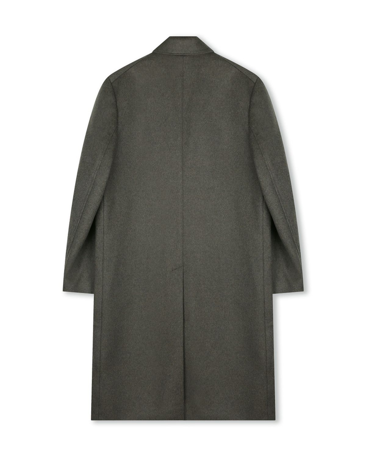비슬로우(BESLOW) OVERSIZED CASHMERE DOUBLE BREASTED COAT DARK OLIVE