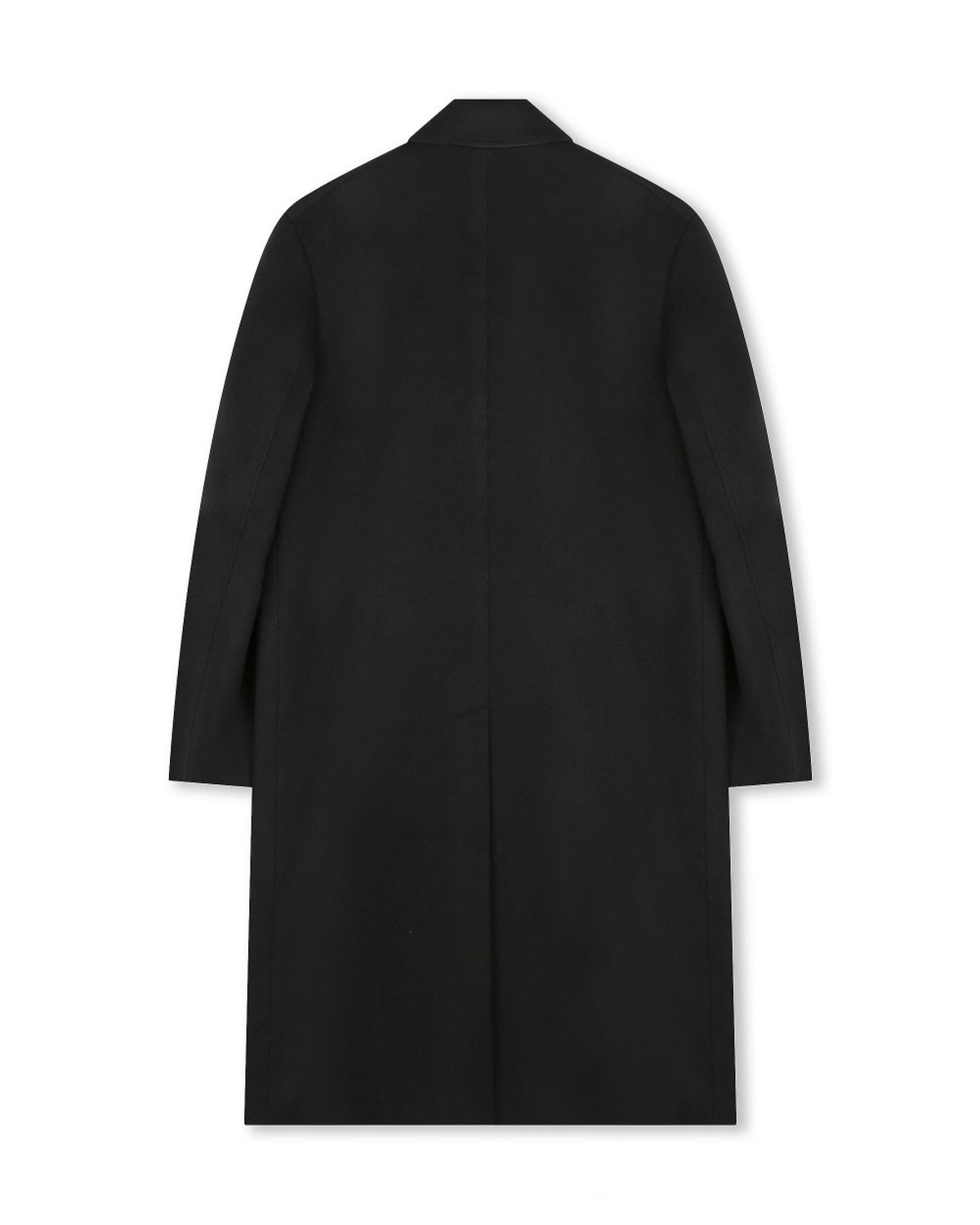 비슬로우(BESLOW) OVERSIZED CASHMERE DOUBLE BREASTED COAT BLACK