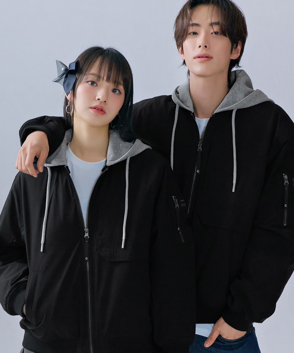 체이스컬트(CHASECULT) 공용 시보리 유틸리티 점퍼-CFRU4121C03