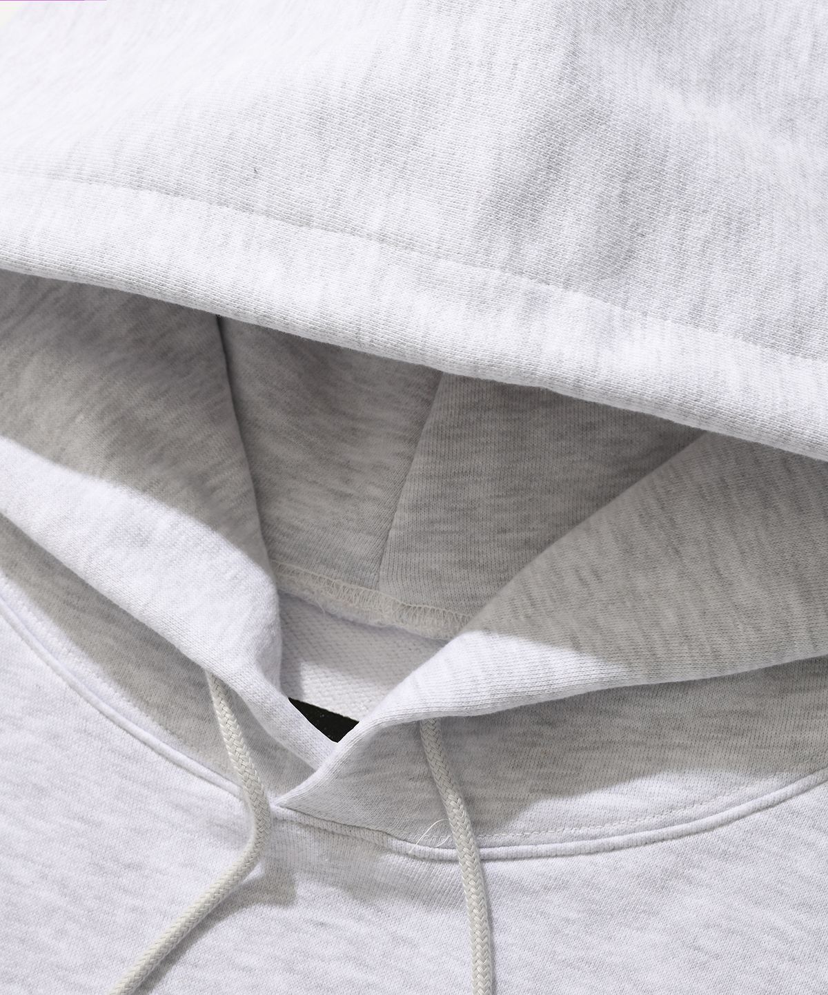 스웨이드(SUADE) HANDLOGO HOODIE [MELANGE GRAY]