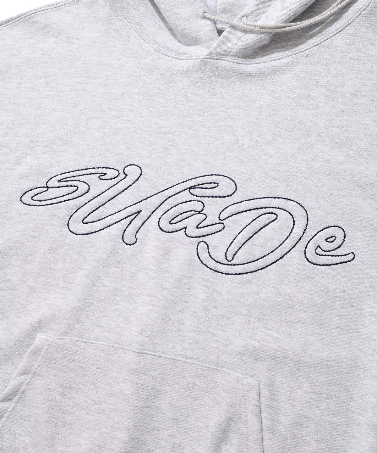 스웨이드(SUADE) HANDLOGO HOODIE [MELANGE GRAY]