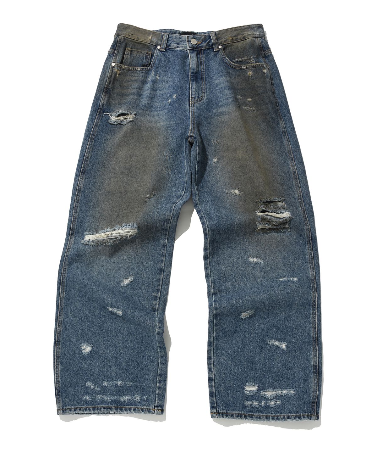 스웨이드(SUADE) OIL WASHED DENIM [BLUE]