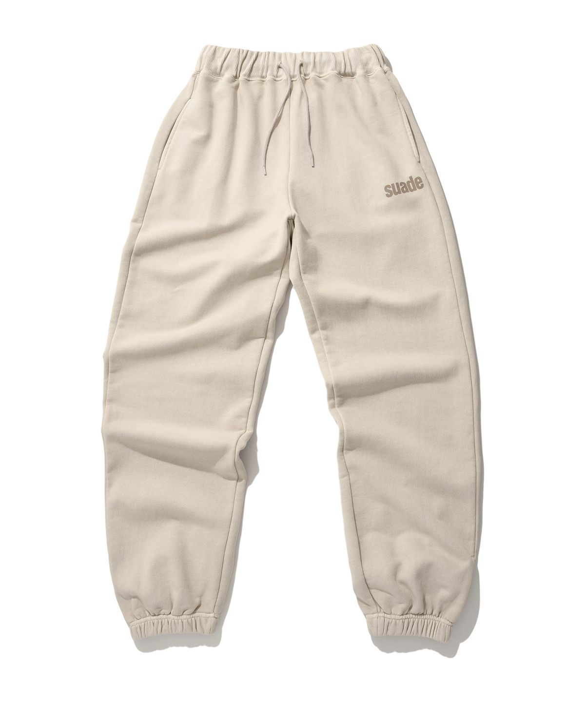 스웨이드(SUADE) WASHED LOGO PANTS [PIGMENT BEIGE]