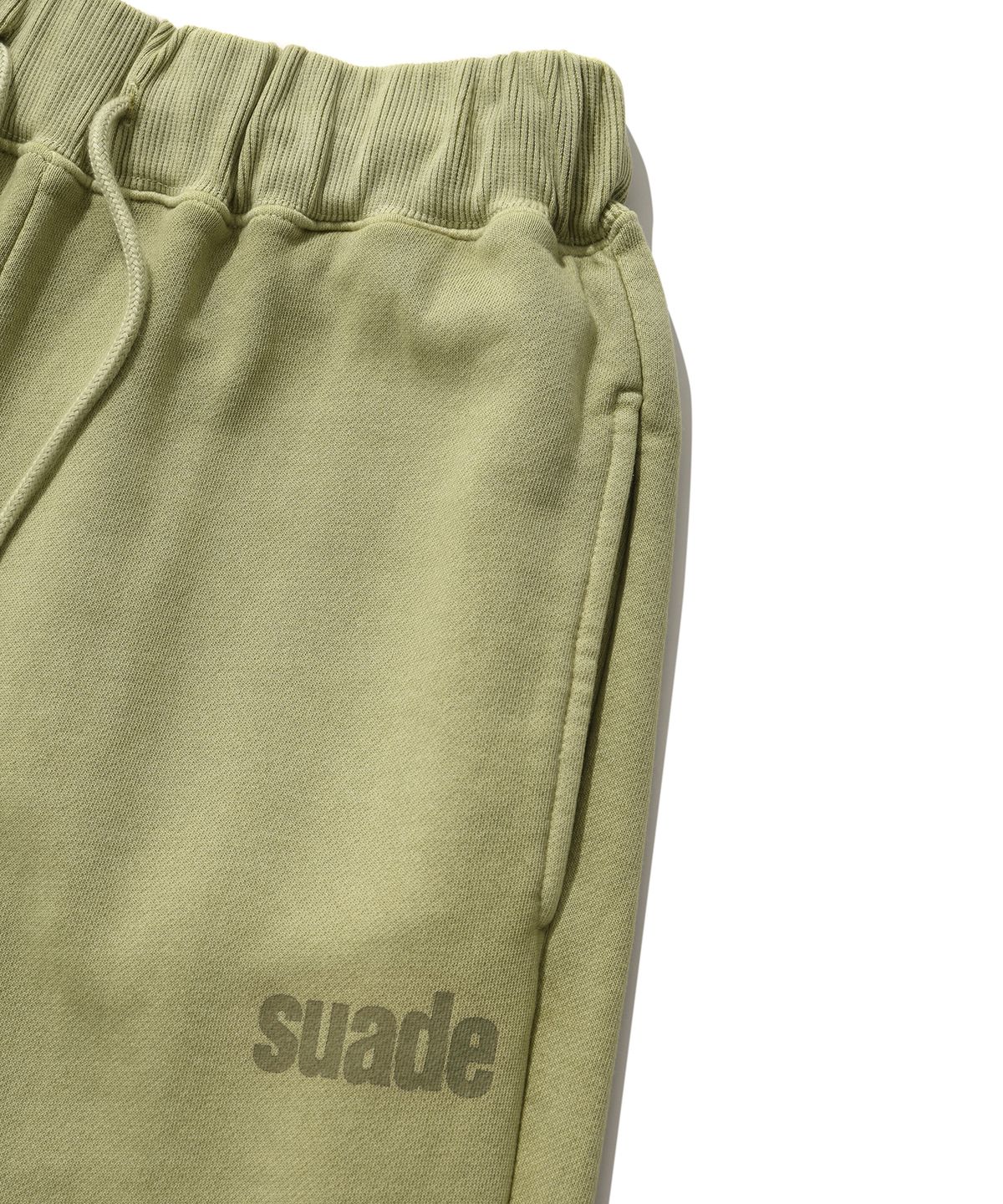 스웨이드(SUADE) WASHED LOGO PANTS [PIGMENT KHAKI]