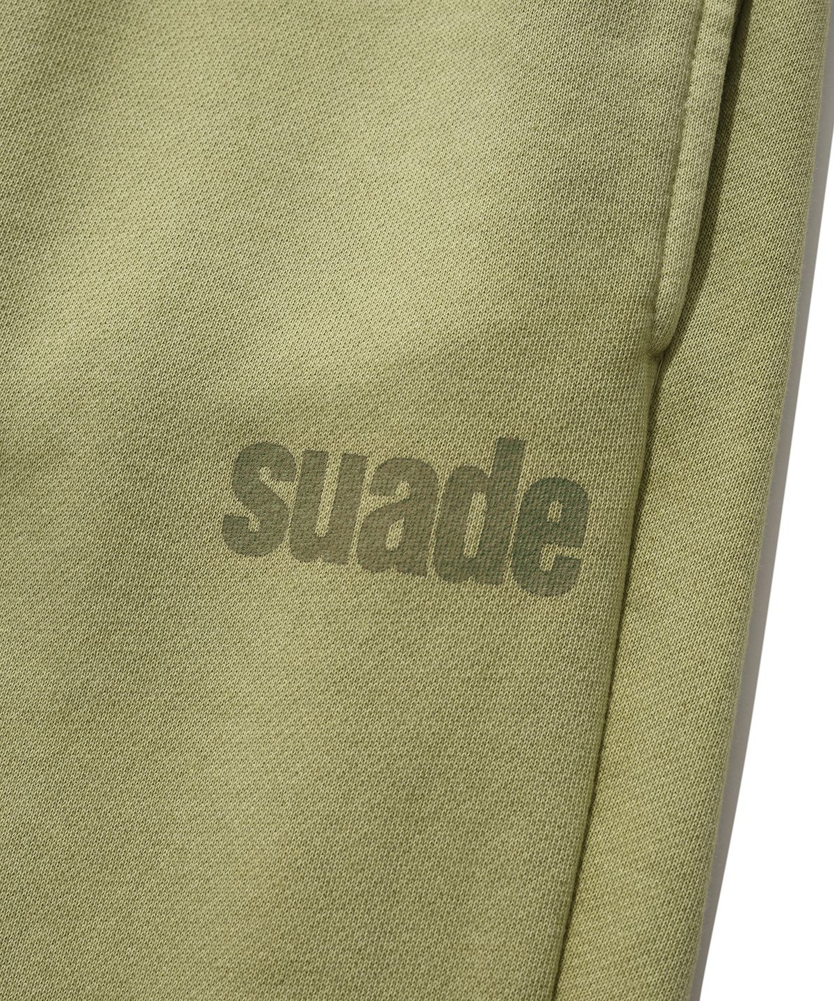 스웨이드(SUADE) WASHED LOGO PANTS [PIGMENT KHAKI]
