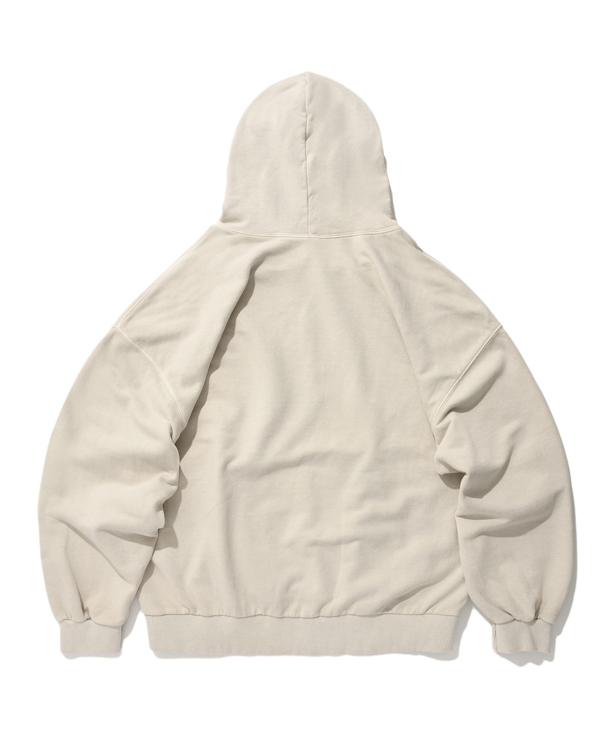 스웨이드(SUADE) WASHED LOGO HOODIE [PIGMENT BEIGE]