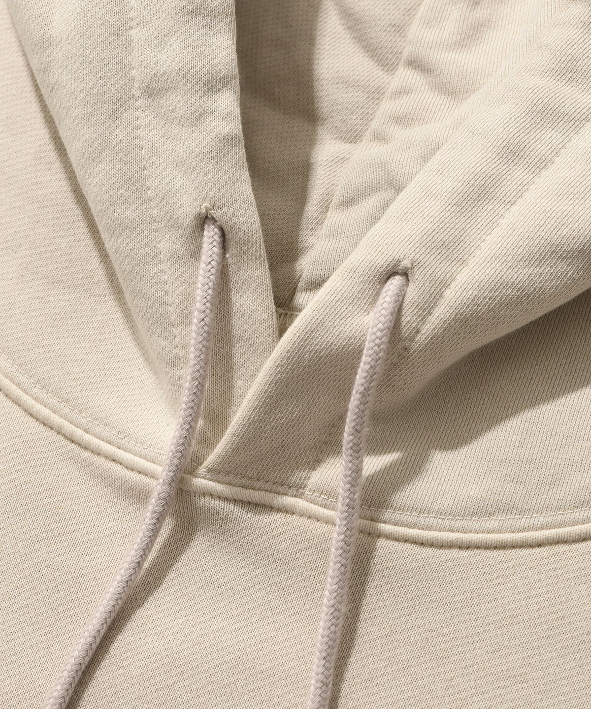 스웨이드(SUADE) WASHED LOGO HOODIE [PIGMENT BEIGE]