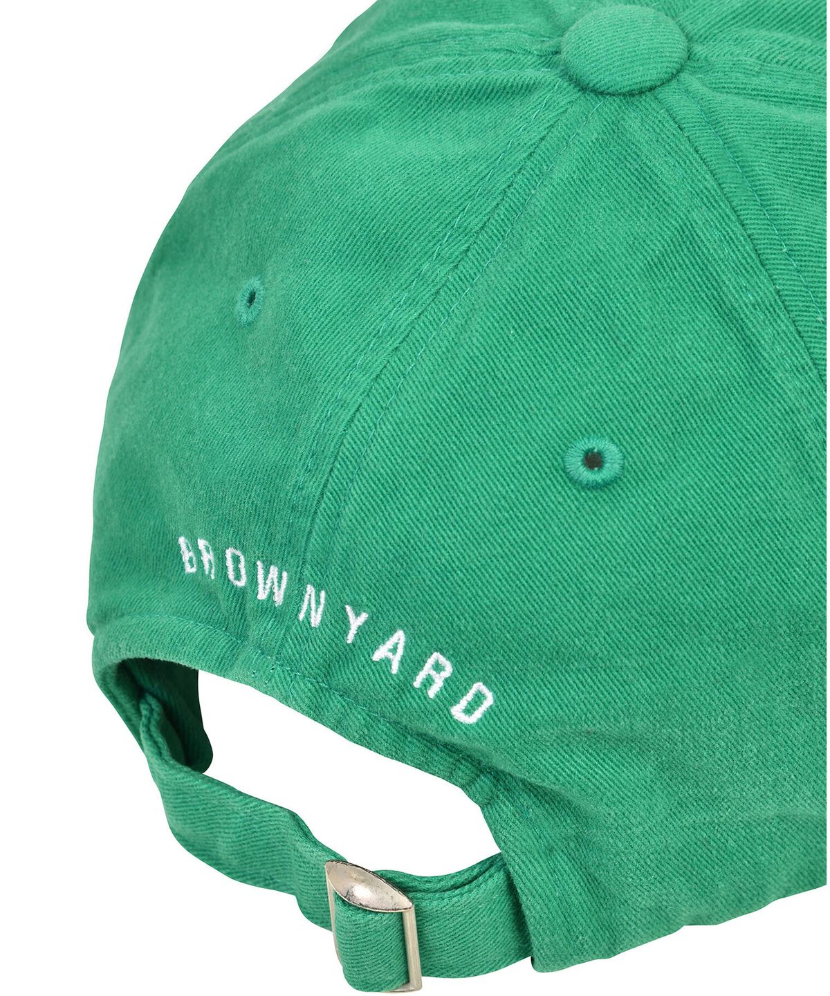 브라운야드(BROWNYARD) 빈티지 로고 캡, 그린