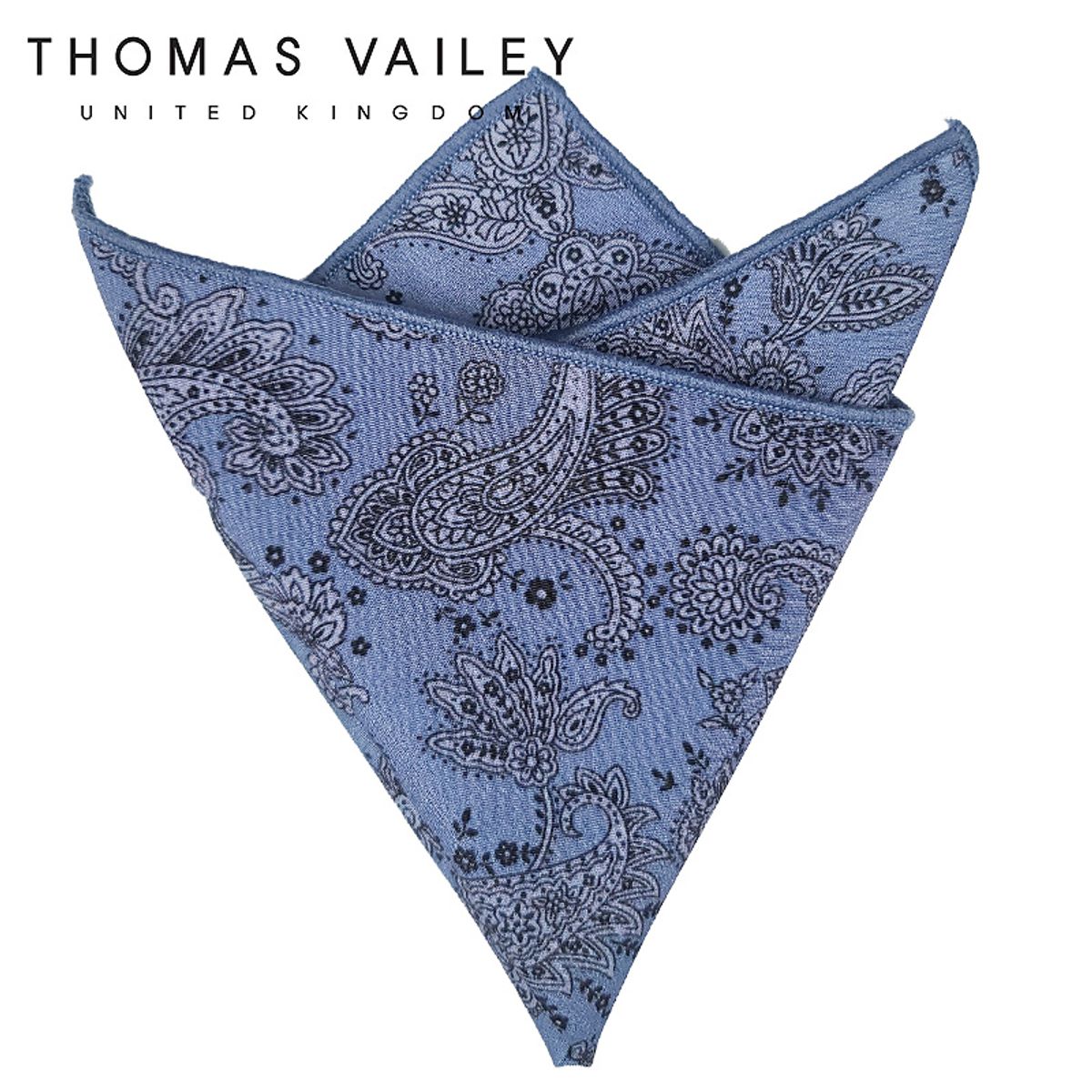 토마스 베일리(THOMAS VAILEY) 행커치프 - 페르시안 블루