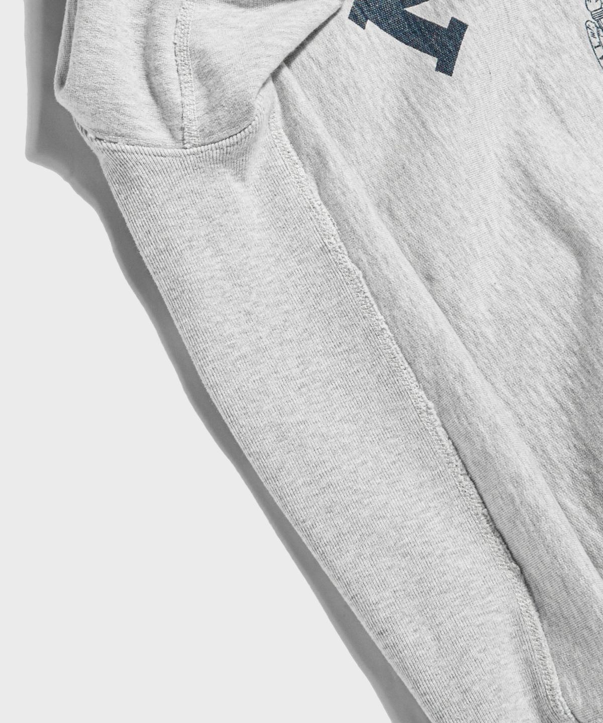브론슨(BRONSON) US Naval Academy Reverse Weave Sweatshirt Grey
