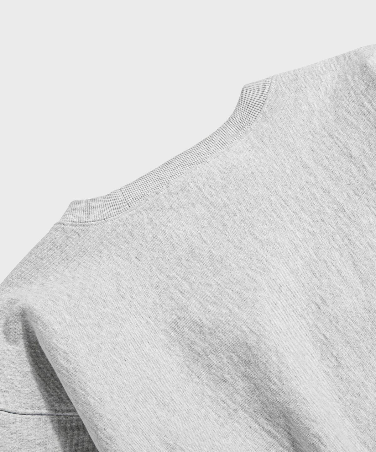 브론슨(BRONSON) US Naval Academy Reverse Weave Sweatshirt Grey