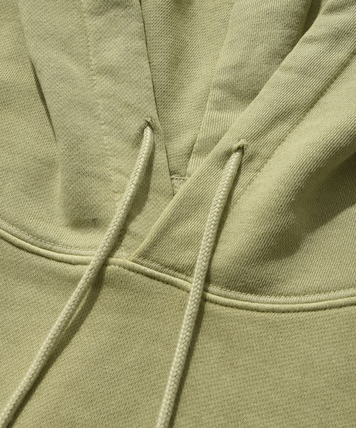 스웨이드(SUADE) WASHED LOGO HOODIE [PIGMENT KHAKI]