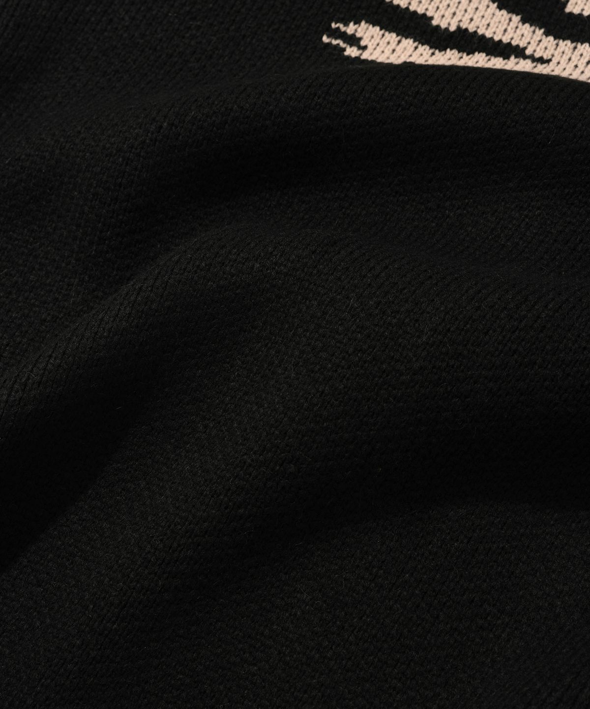 스웨이드(SUADE) SKULL COWICHAN SWEATER [BLACK]