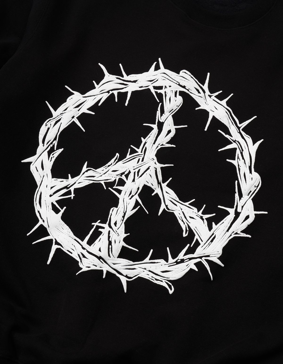 로어즈(LORES) Peace Crewneck - Black