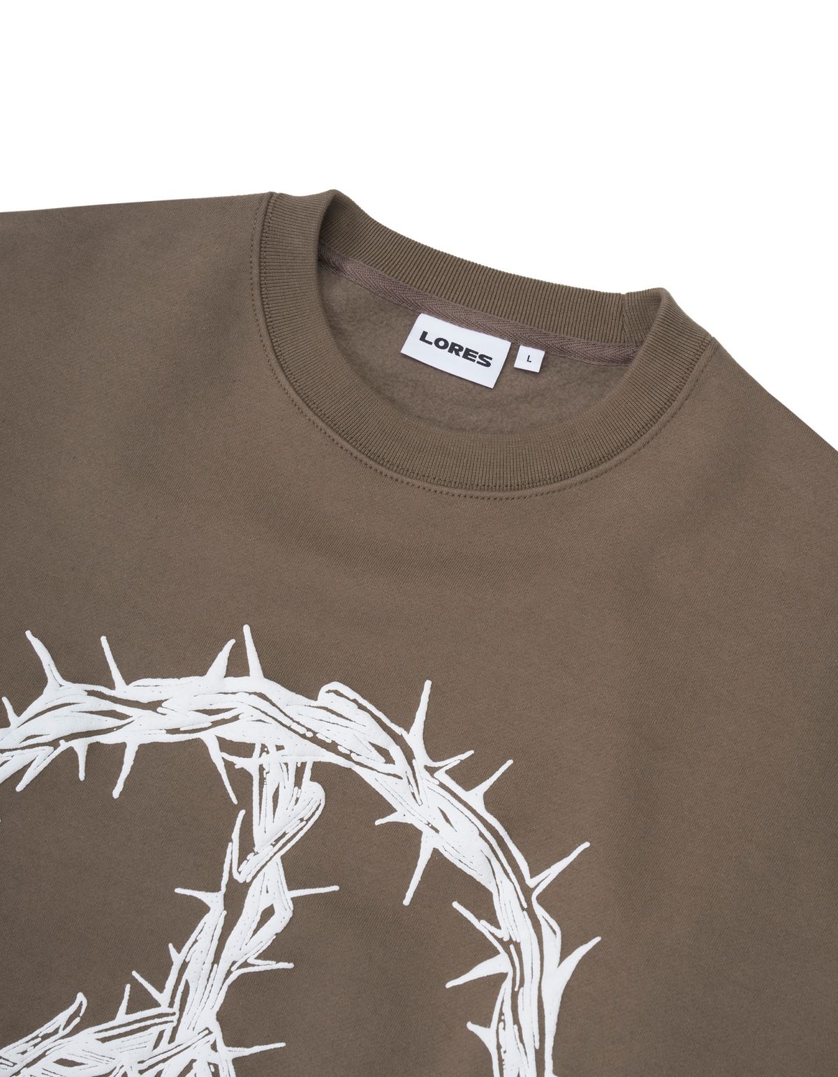 로어즈(LORES) Peace Crewneck - Taupe