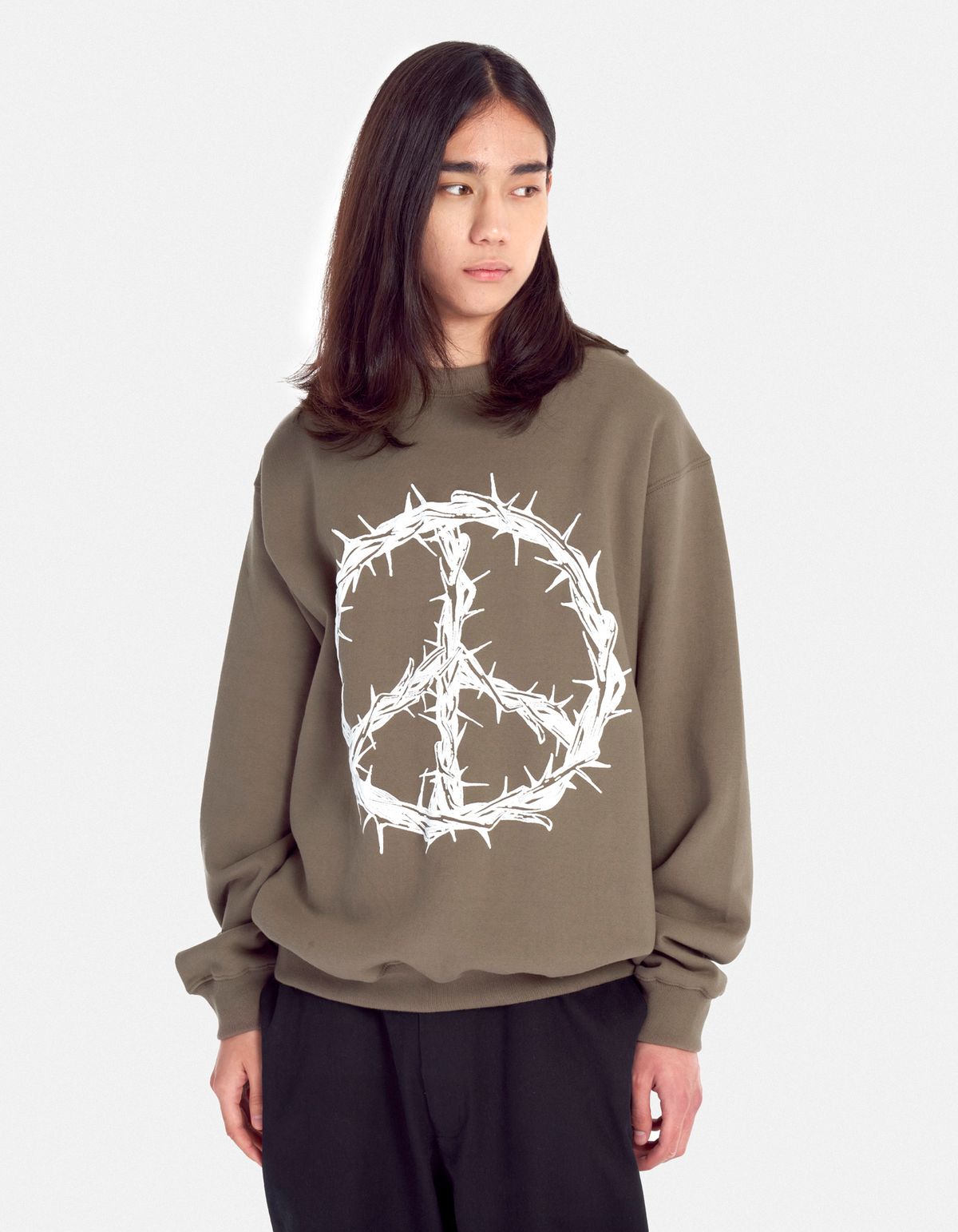로어즈(LORES) Peace Crewneck - Taupe
