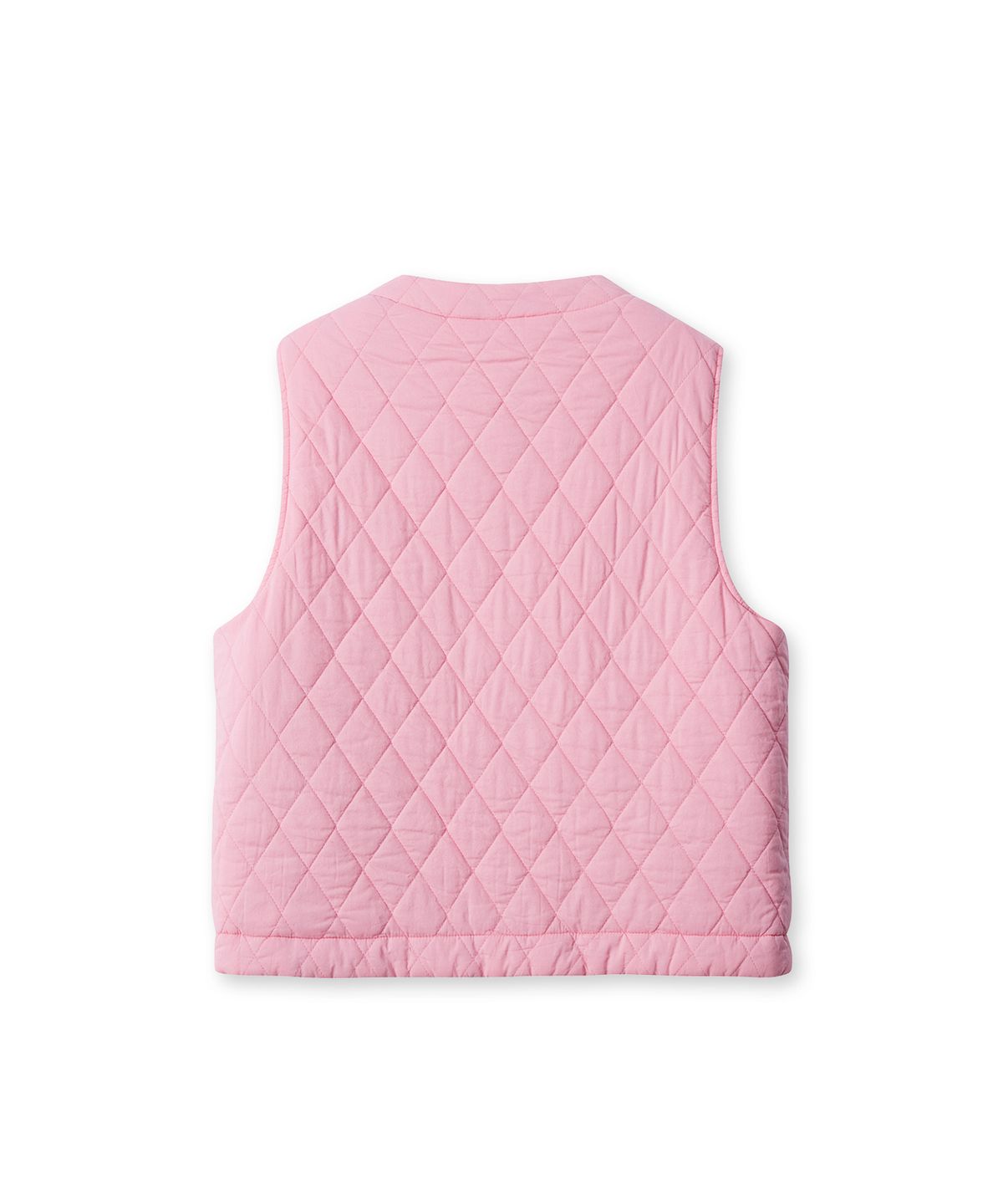 스내피커들(SNAPPY CUDDLE) Fluffy Croissant Reversible Vest (Rose Hip)
