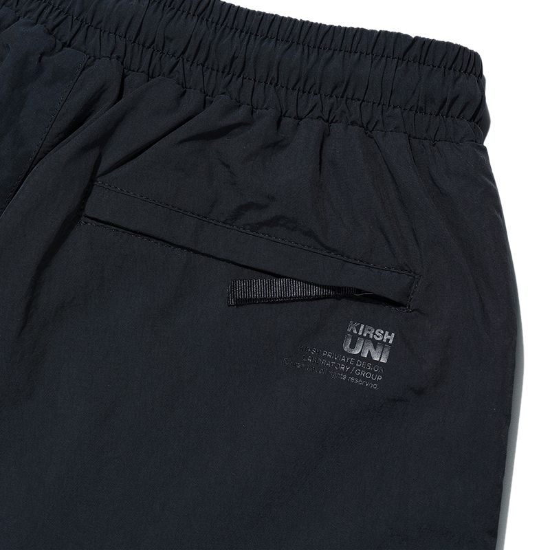 MUSINSA | KIRSH Uni Small Cherry Woven Jogger Pants [Black]