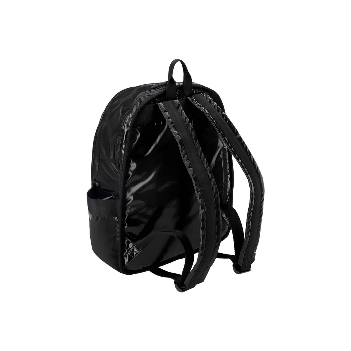 레스포색(LESPORTSAC) 블랙 샤인 루트 백팩 [3747.M135]