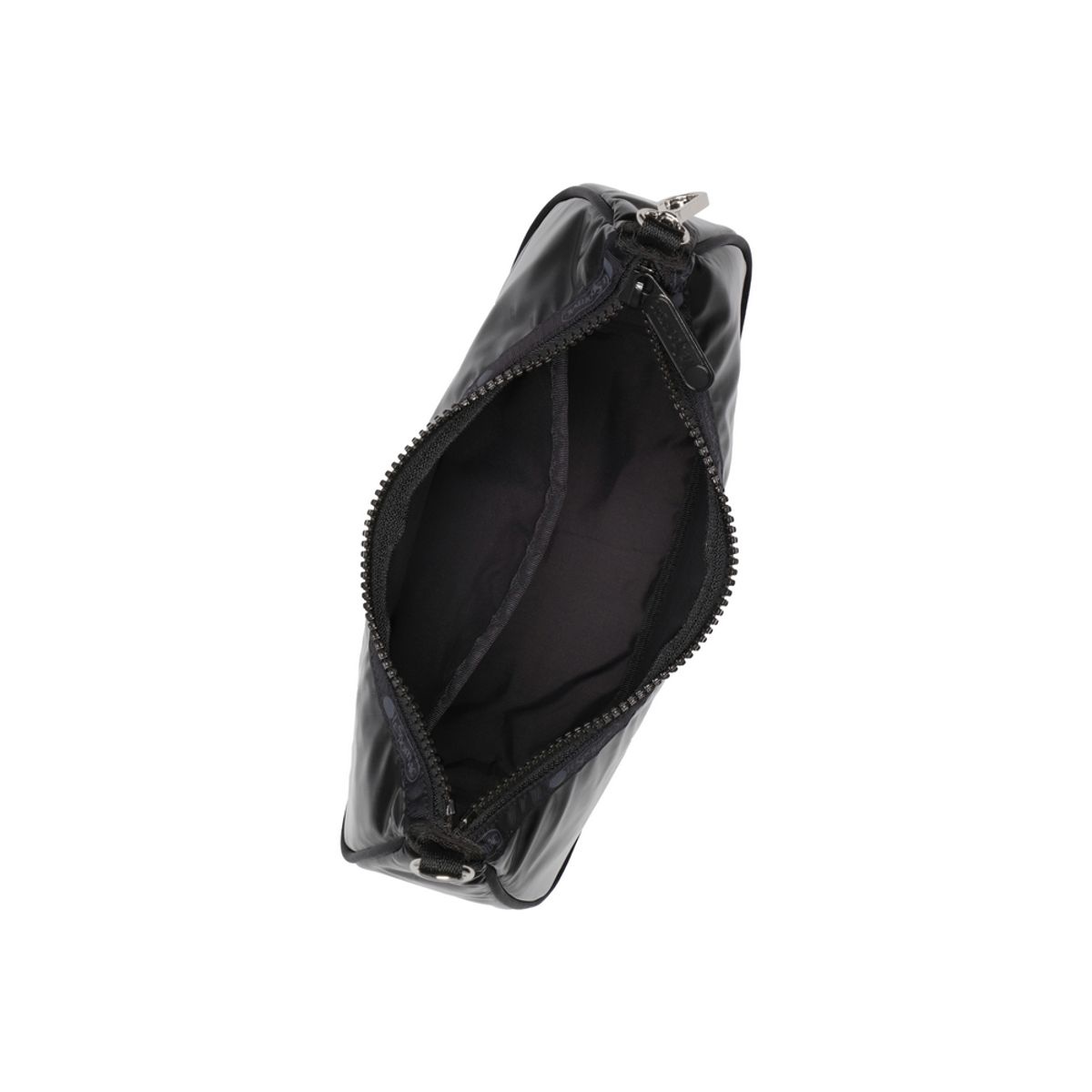 레스포색(LESPORTSAC) 블랙 샤인 스몰 컨버터블 호보백 [3752.M135]