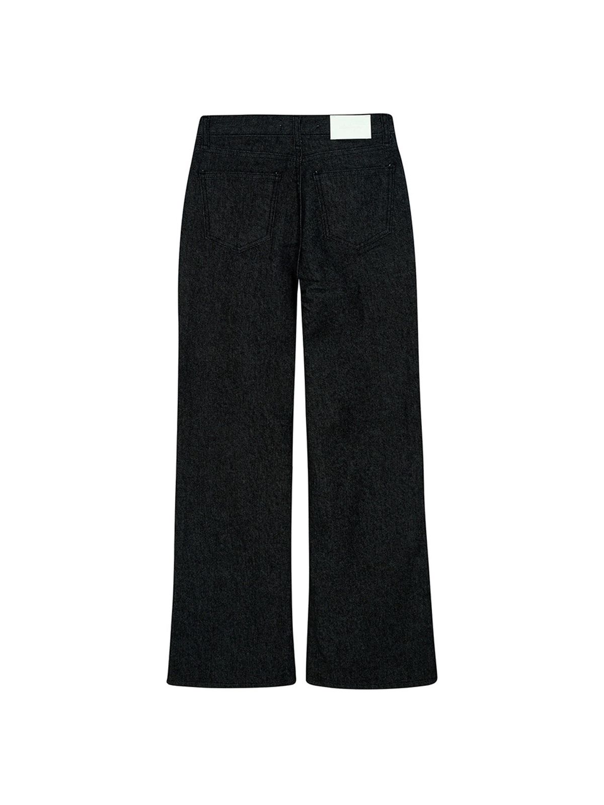 샐러드바구니(SALAD BAGUNI) All Black Bootcut Denim Jeans_black