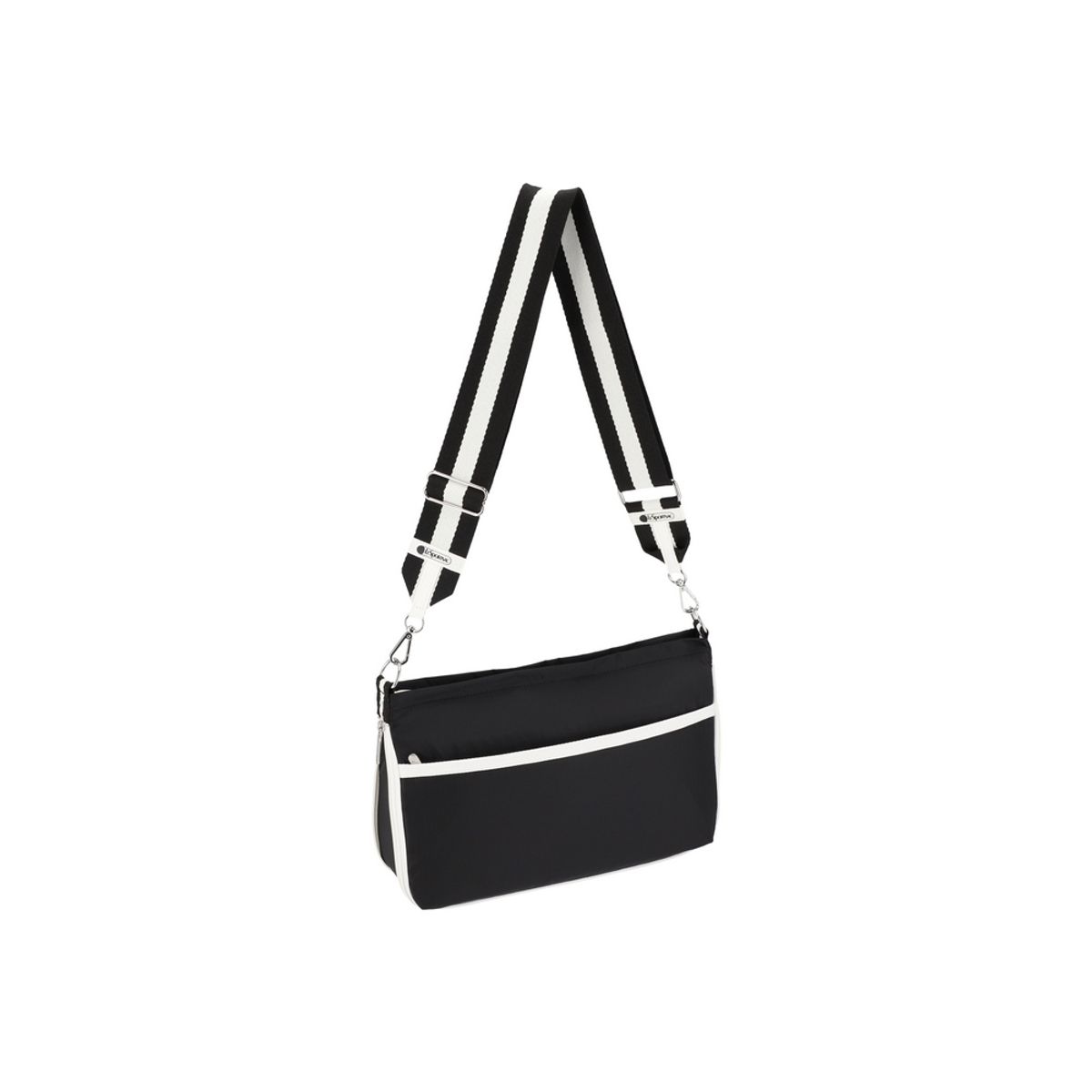 레스포색(LESPORTSAC) 스펙테이터 블랙 E/W 지퍼 크로스백 [1210.E849]
