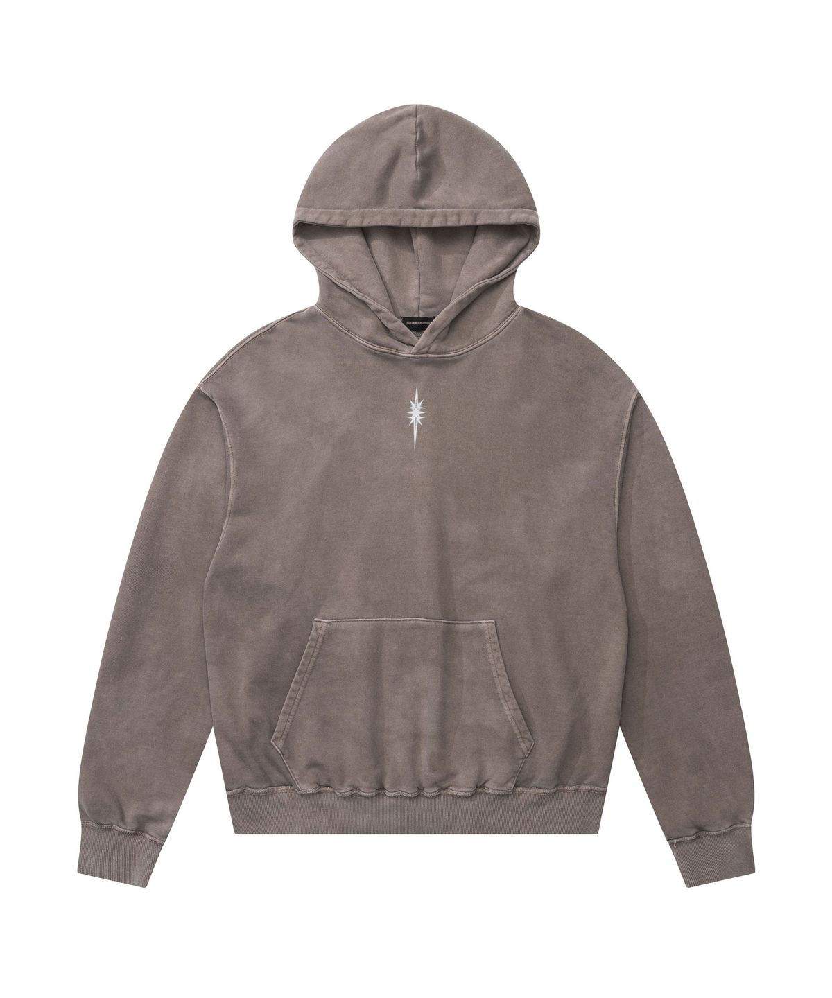 이우가마카라스(IUGAMAKARAS) Pigment Dyed Hoodie (Brown)