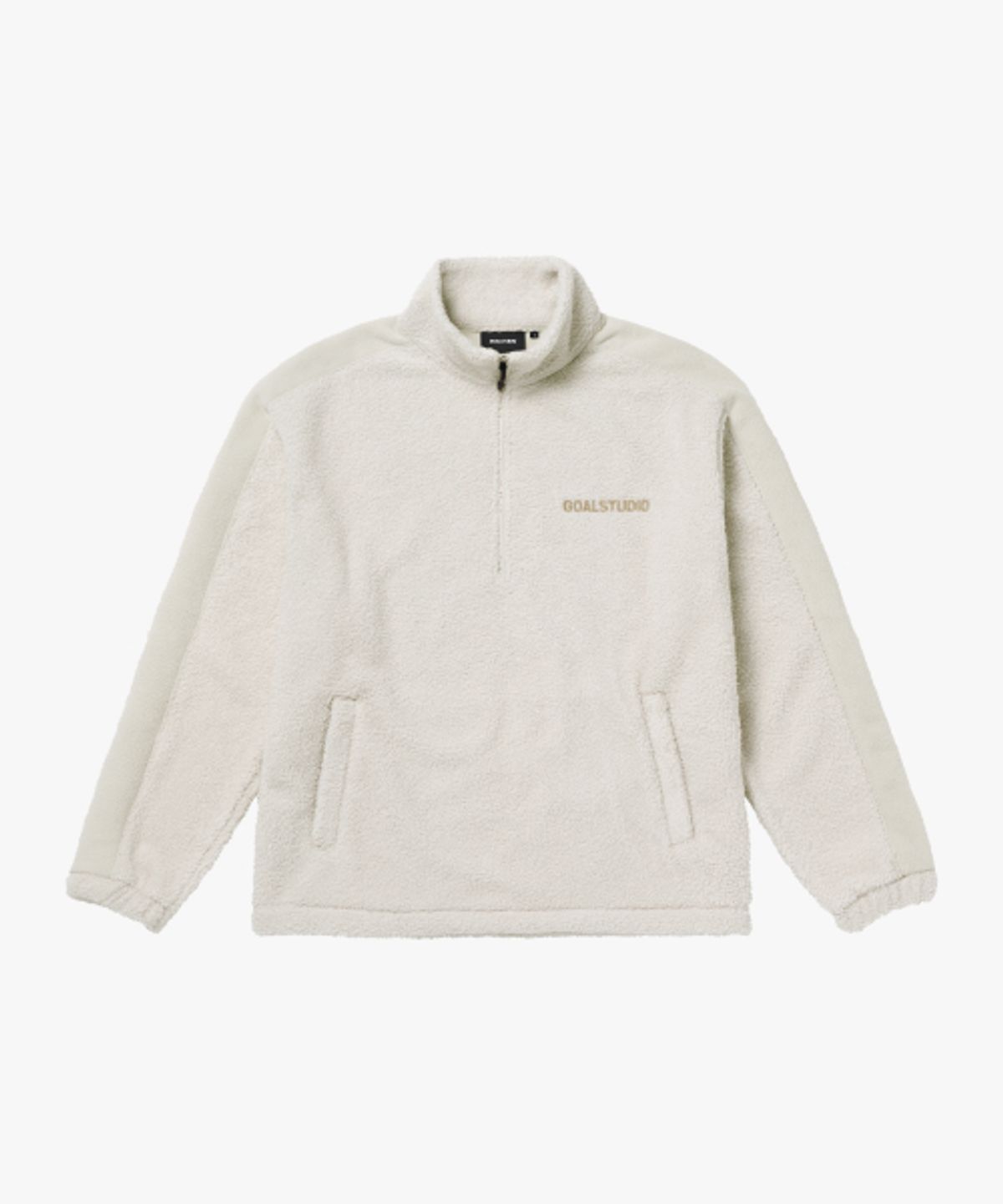 골스튜디오(GOALSTUDIO) SHERPA FLEECE ANORAK-IVORY