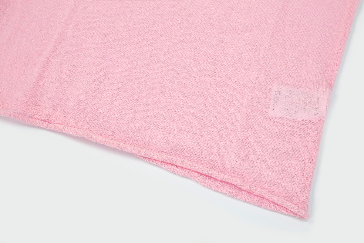 샐러드바구니(SALAD BAGUNI) Kidmohair Round Neck Pullover_pink