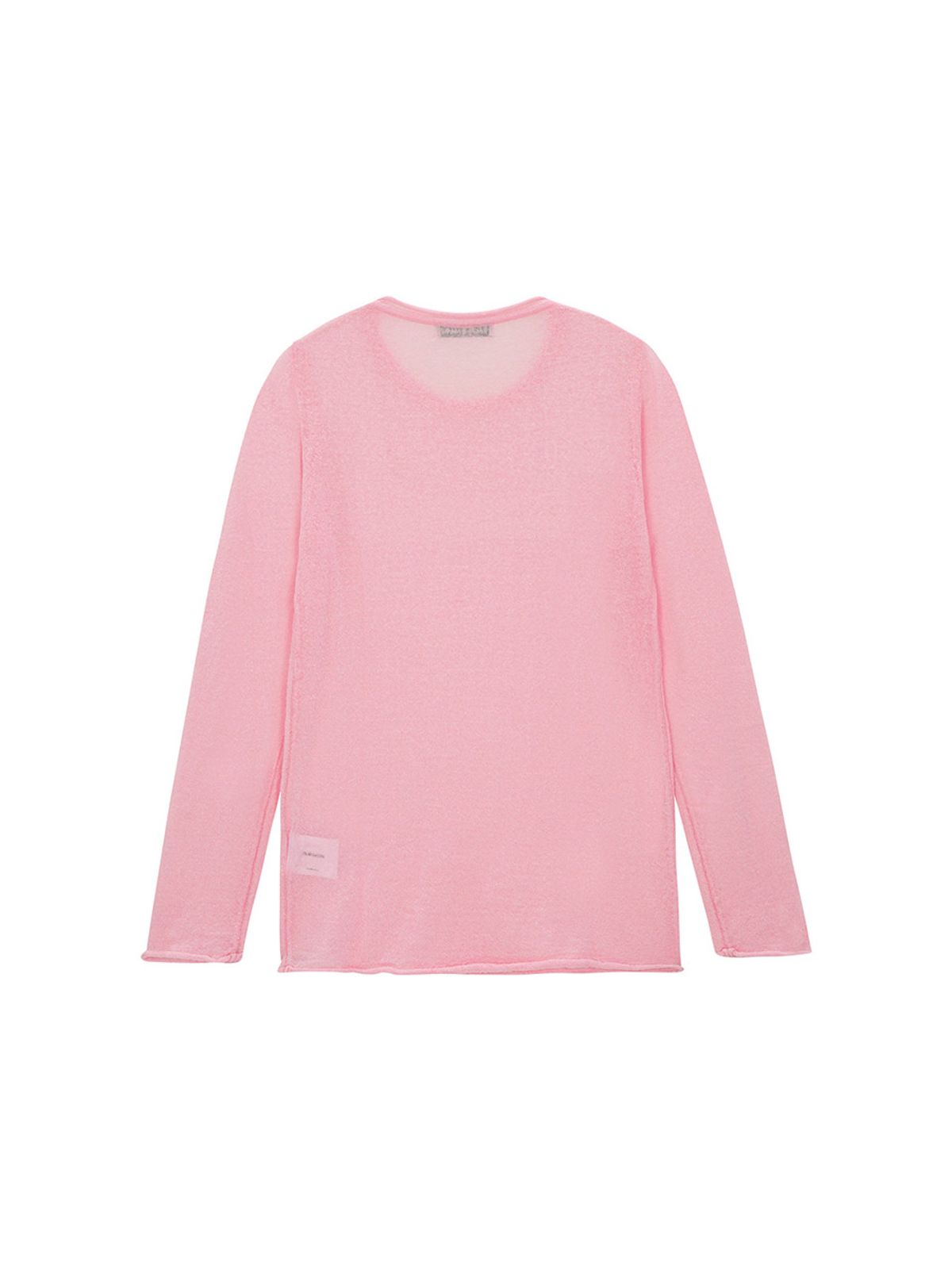 샐러드바구니(SALAD BAGUNI) Kidmohair Round Neck Pullover_pink