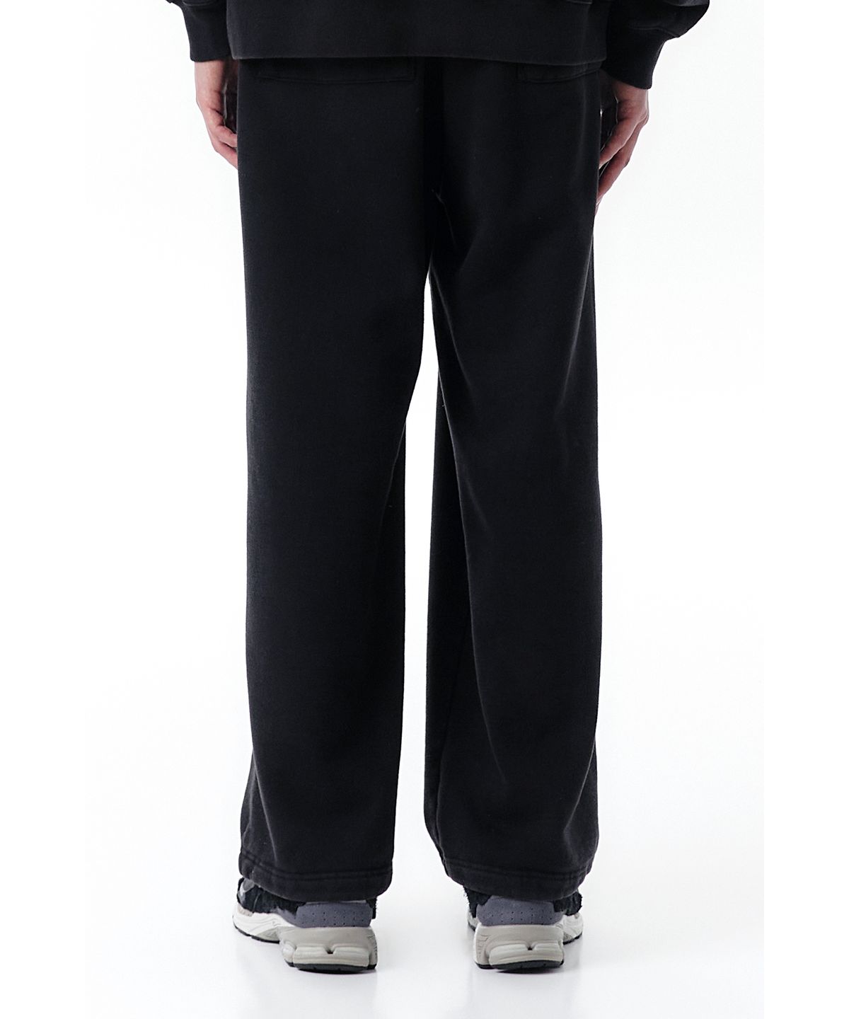 오픈야드(오와이)(OPENYARD(OY)) VINTAGE WASHED SWEAT PANTS-BLACK