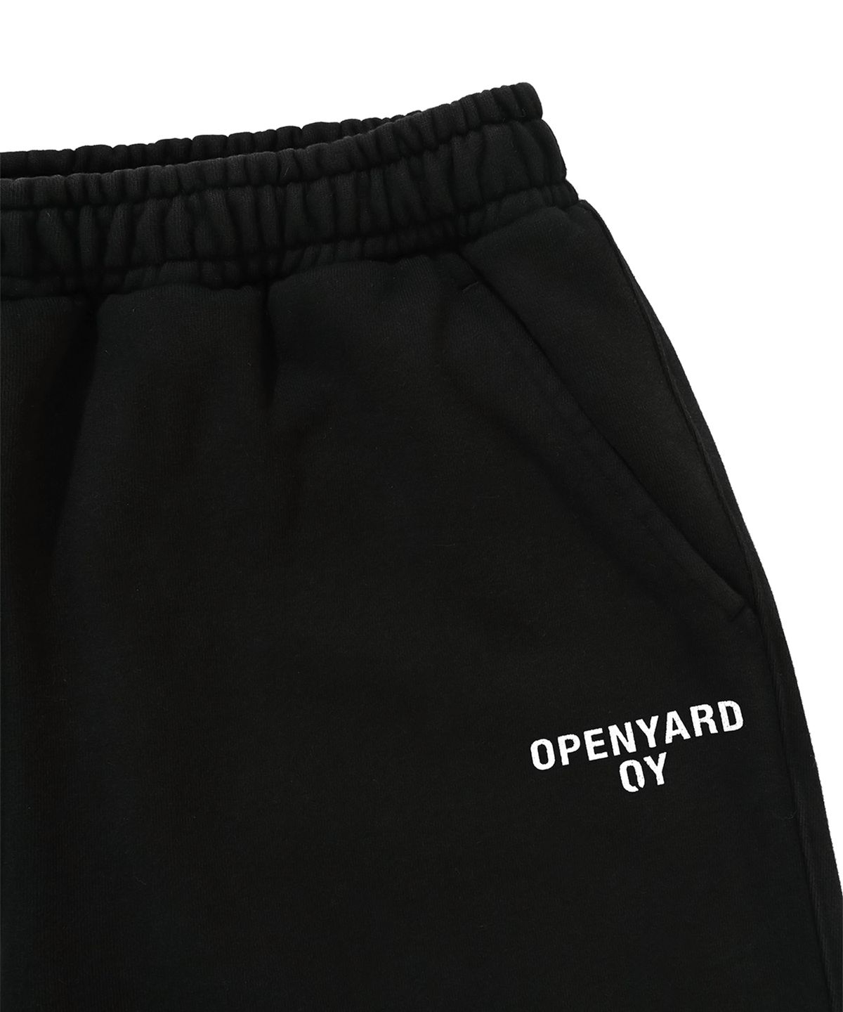 오픈야드(오와이)(OPENYARD(OY)) VINTAGE WASHED SWEAT PANTS-BLACK