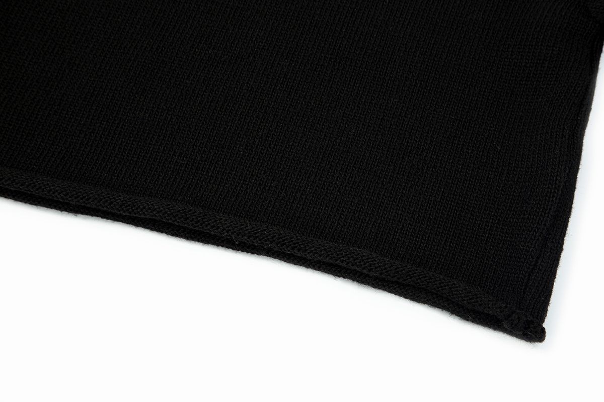 샐러드바구니(SALAD BAGUNI) Half Sleeve Pullover With Warmer_black