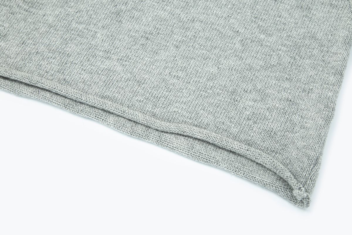 샐러드바구니(SALAD BAGUNI) Half Sleeve Pullover With Warmer_gray