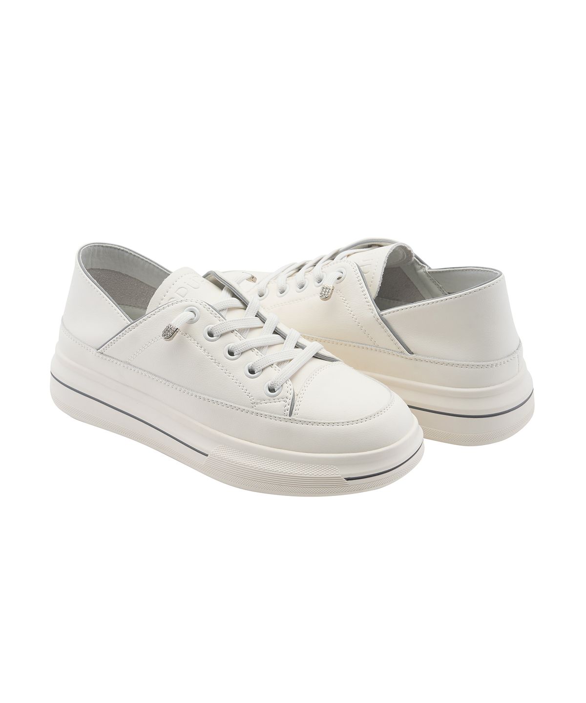 스퍼(SPUR) Blair 천연소가죽 투웨이 뮬 스니커즈 -SA9018 (2color)
