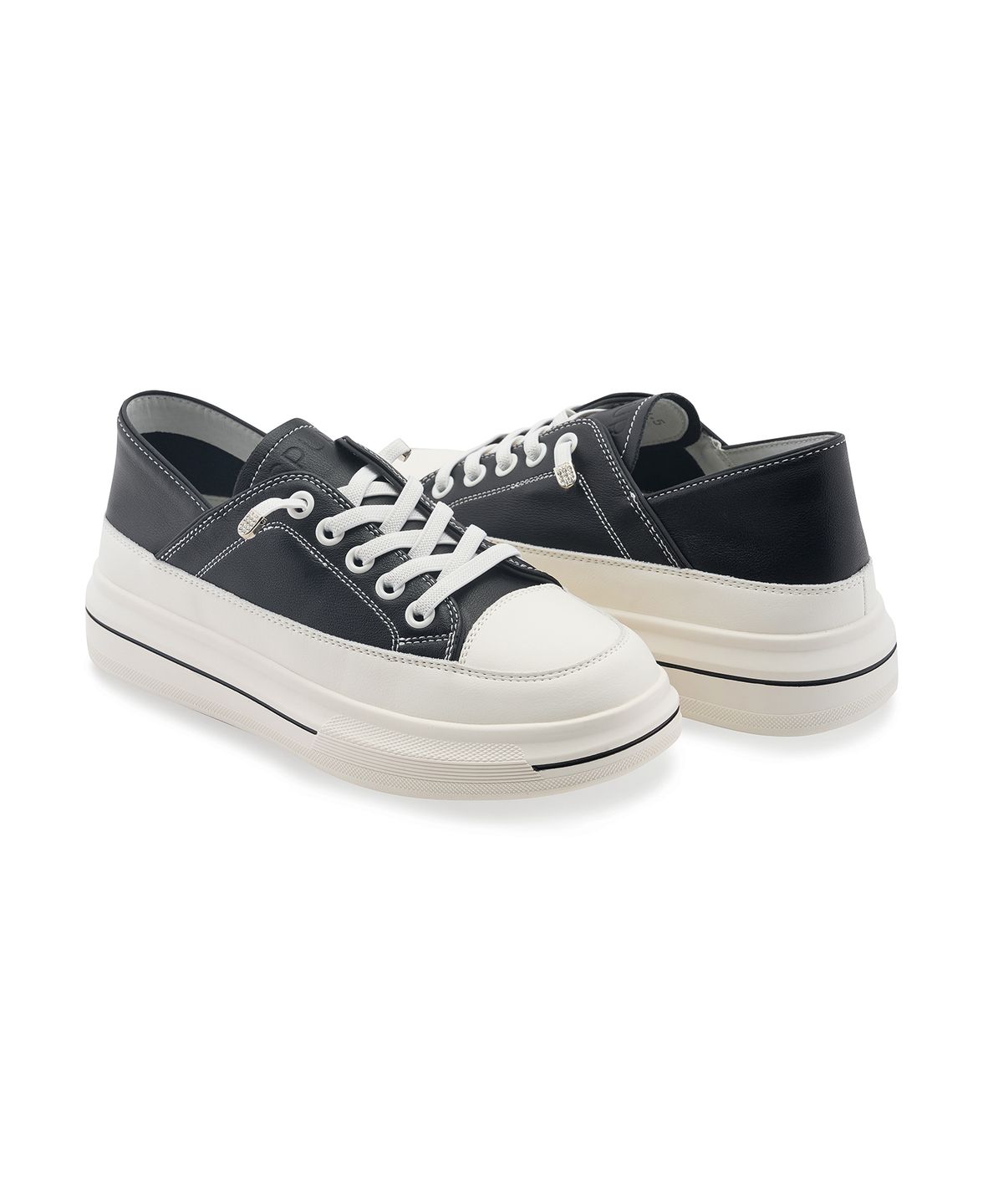 스퍼(SPUR) Blair 천연소가죽 투웨이 뮬 스니커즈 -SA9018 (2color)