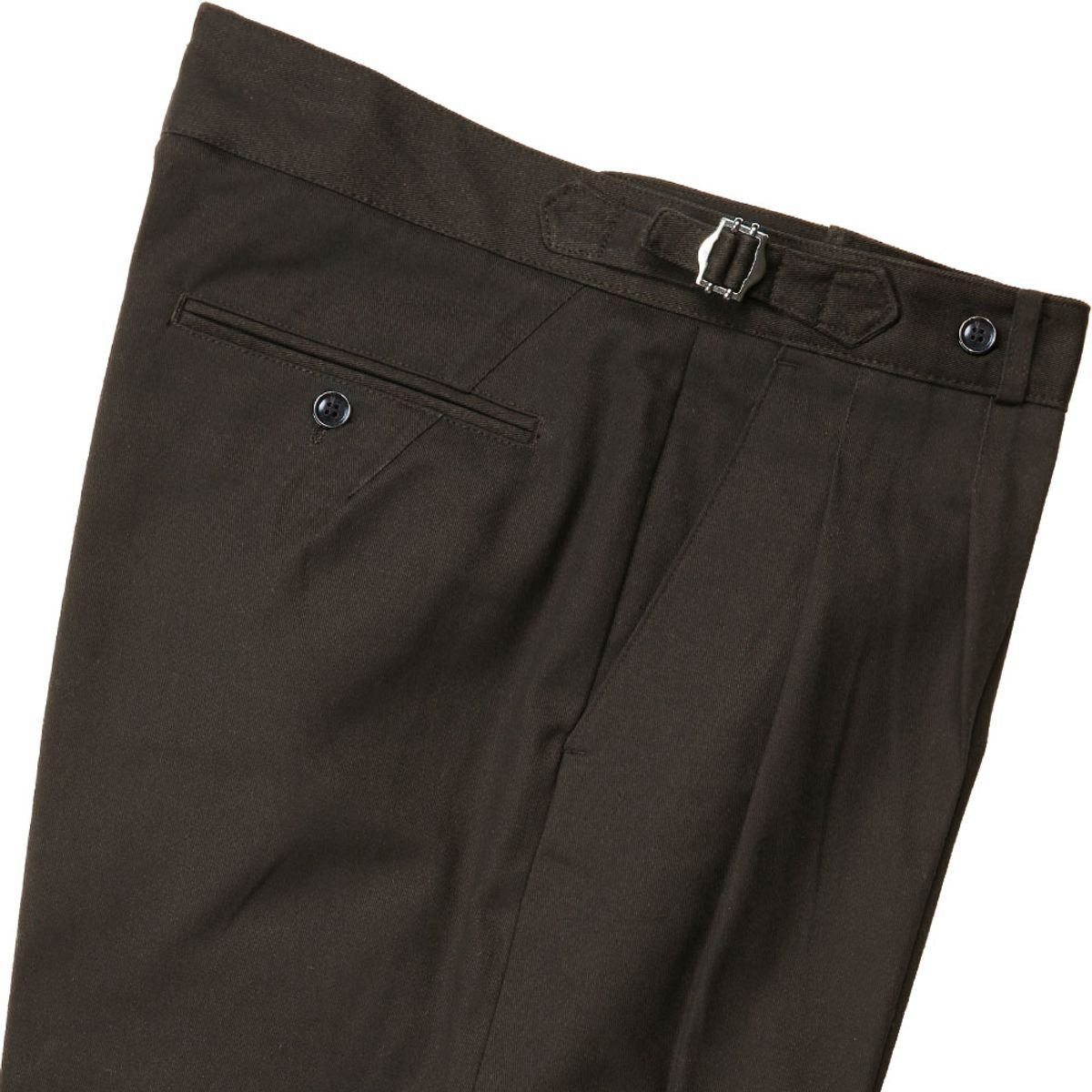 솔티(SORTIE) Reve Cotton Washed Trousers (Charcoal)